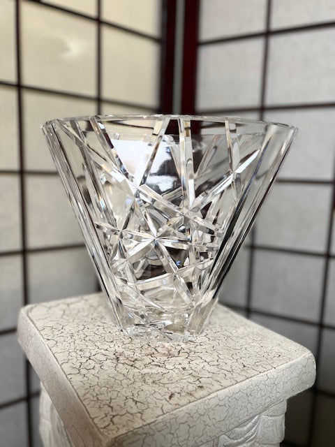 Crystal Geometric Vase