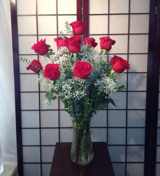 1 Dozen Premium Red Roses
