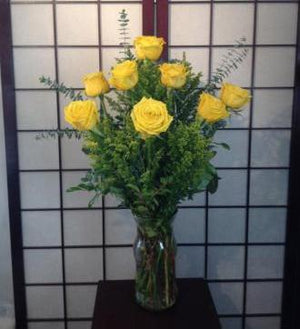 Premium Dozen Yellow Roses